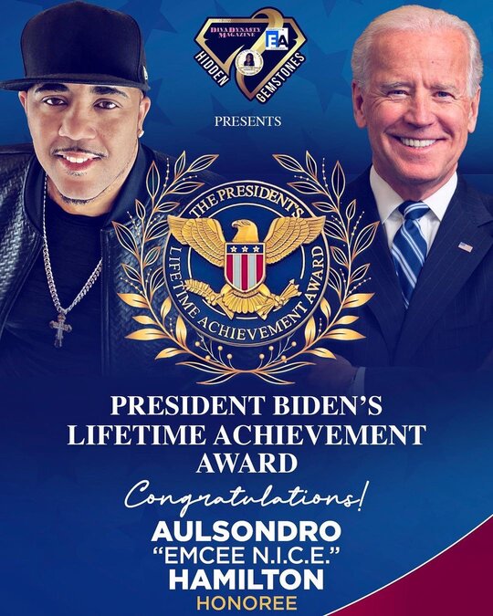 Emcee N.I.C.E. set to receive President Biden Lifetime Achievement Award