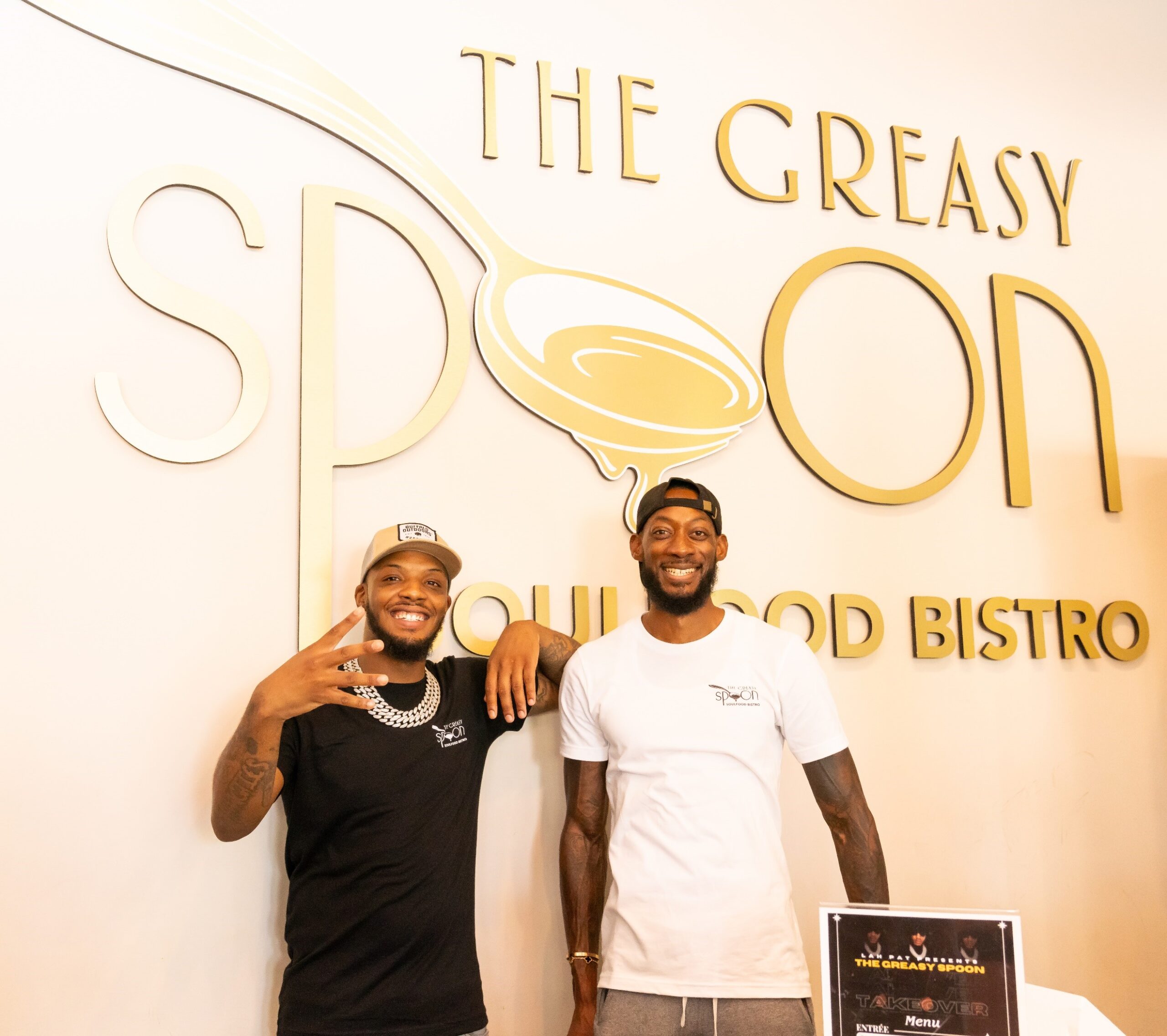 Houston’s Rising R&B Artist Lah Pat Partnered With The Greasy Spoon To Provide Free Dinner to the Community!