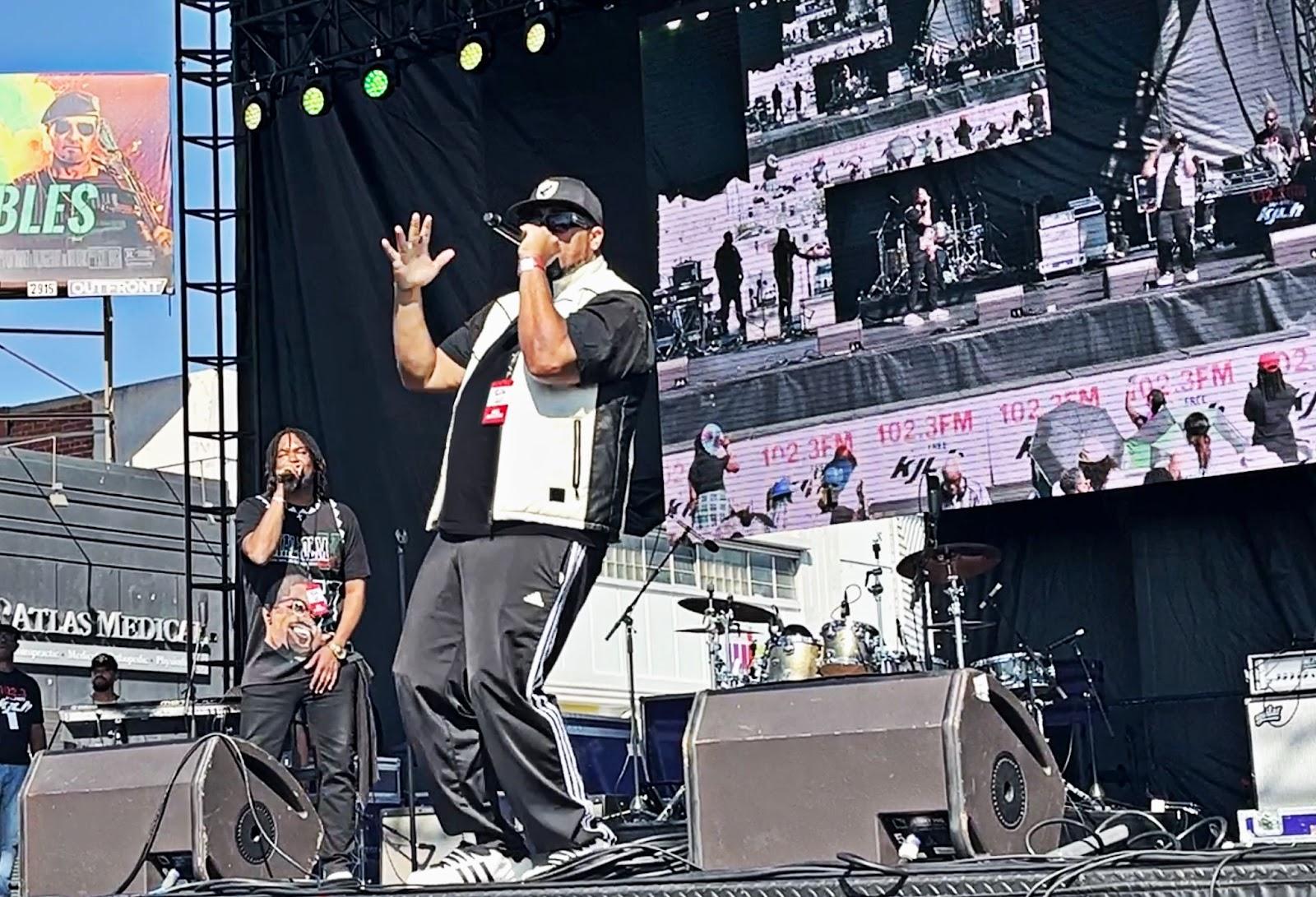 Emcee N.I.C.E. and Canton Jones Ignite Taste of Soul L.A.’s Record-Breaking Block Party over 500,000 attendees with an Electrifying Performance