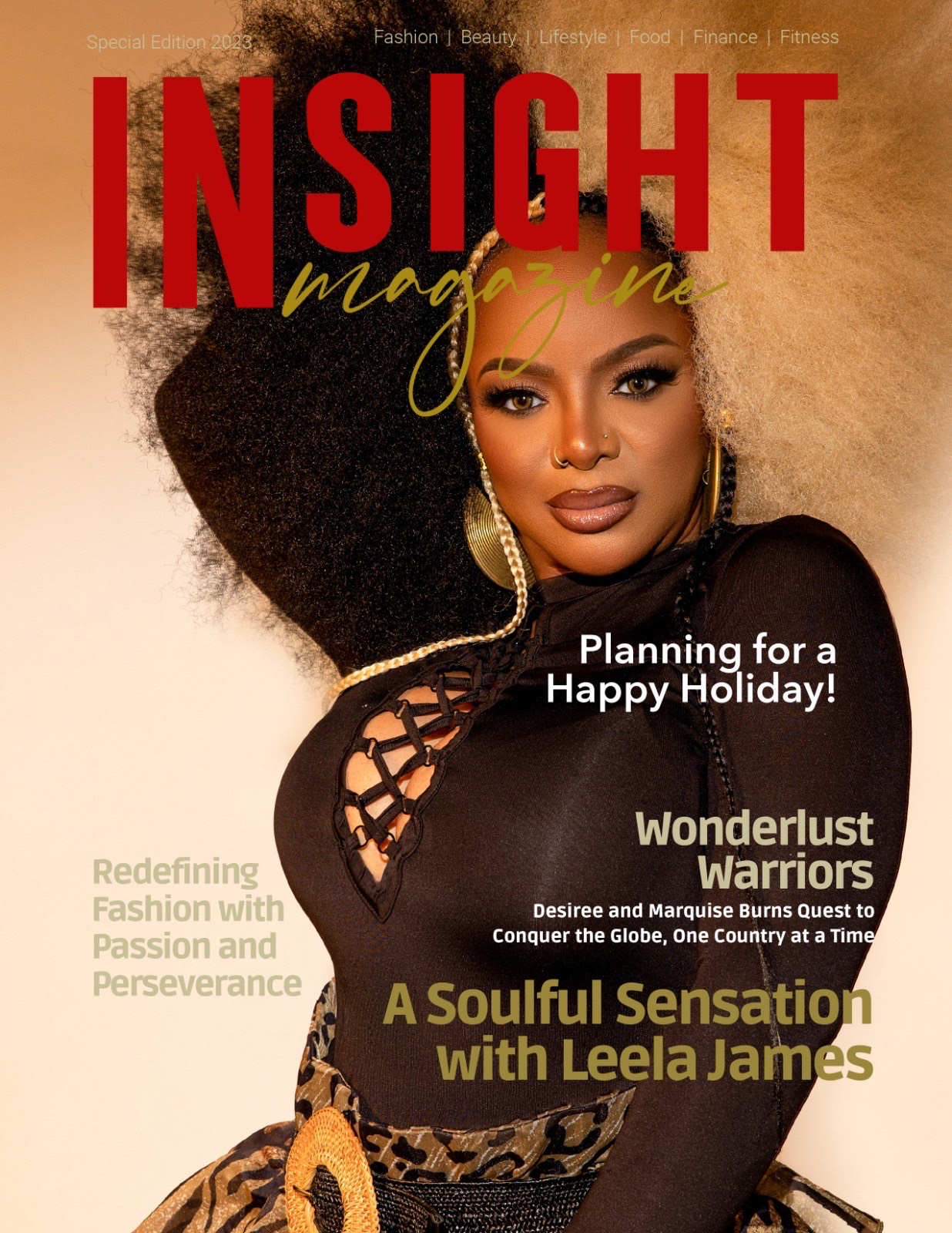 Insight Magazine Celebrates the Soulful Icon: Leela James with Exclusive Special Edition